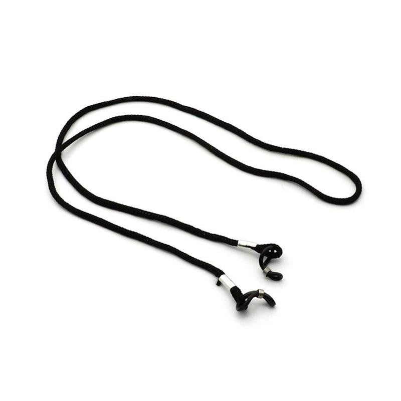 Glasses String Black Nylon Cord Eyeglass Holder Sunglass Eyewear Glasses Neck String Strap