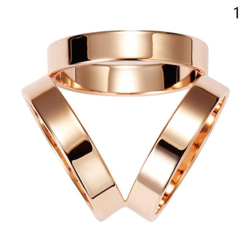 1 Pcs Fashion Three Ring Silk Scarf Buckle Clip Simple Scarves Holder Decor
