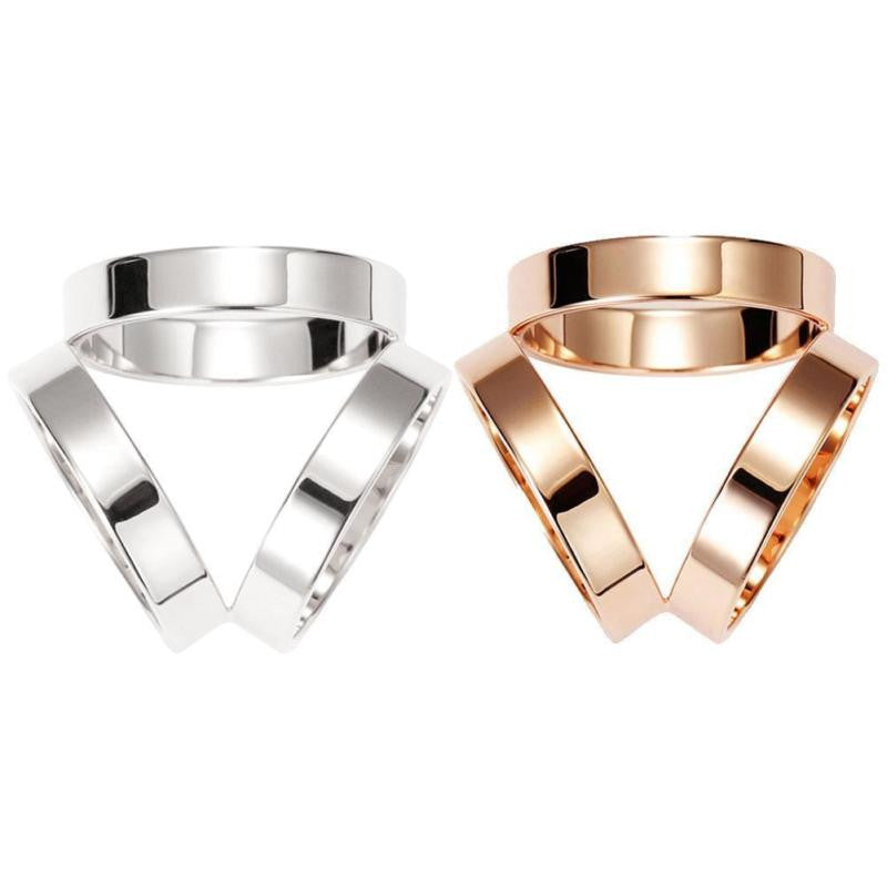 1 Pcs Fashion Three Ring Silk Scarf Buckle Clip Simple Scarves Holder Decor