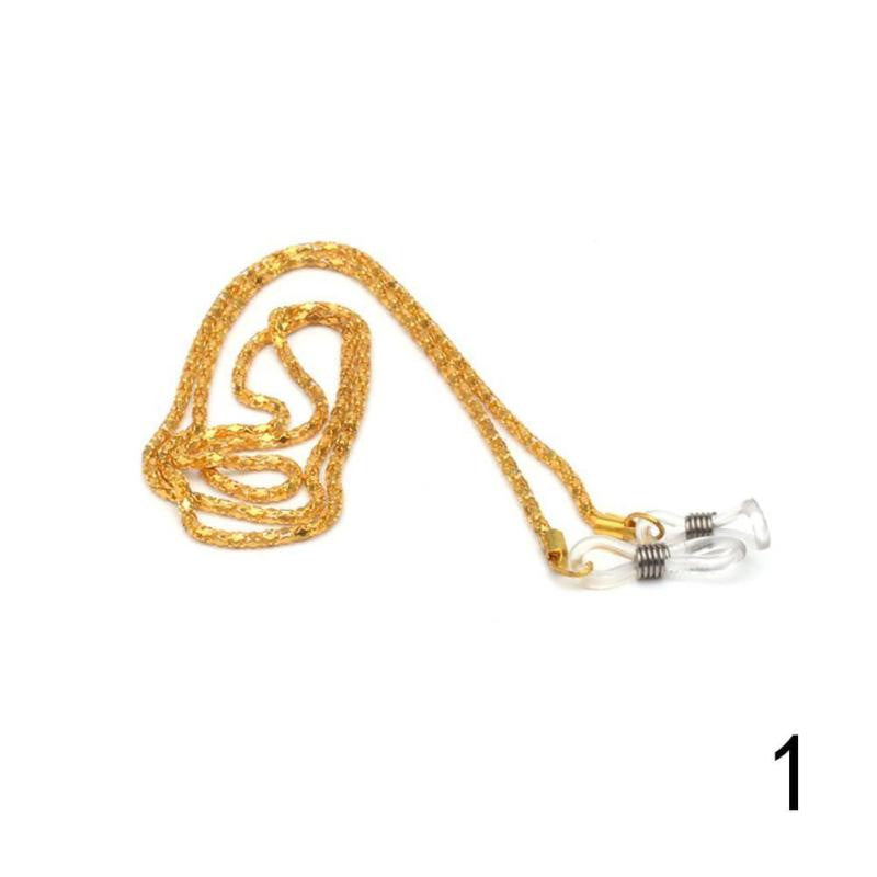 Metal Chain Strap Reading Glasses  Holder Necklace Lanyard