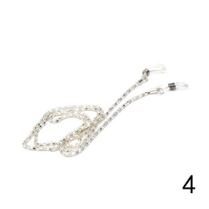 Metal Chain Strap Reading Glasses  Holder Necklace Lanyard