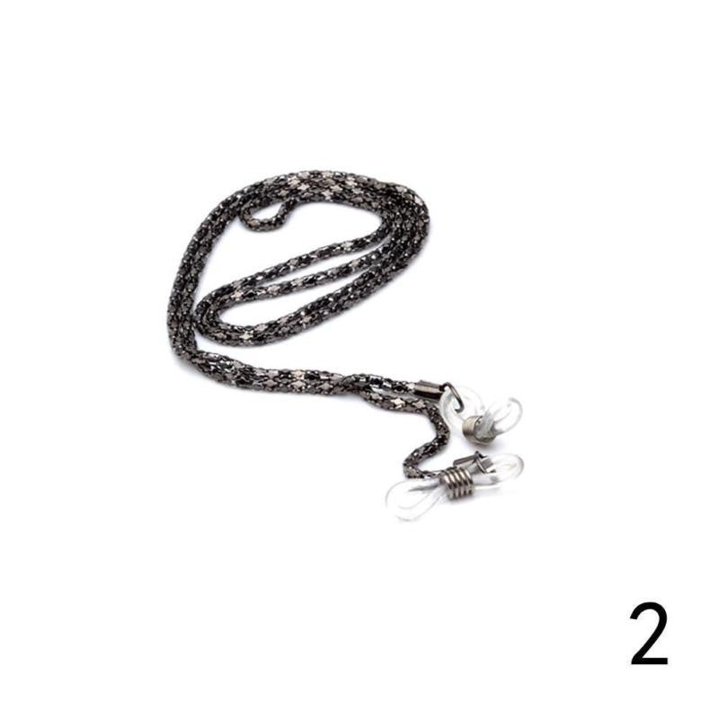 Metal Chain Strap Reading Glasses  Holder Necklace Lanyard