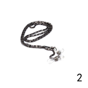 Metal Chain Strap Reading Glasses  Holder Necklace Lanyard